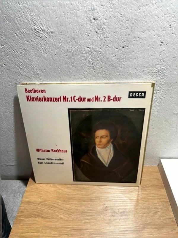 Beethoven Klavierkonzerte Nr. 1 & 2 Vinyl LP – Backhaus / Wiener Philharmoniker