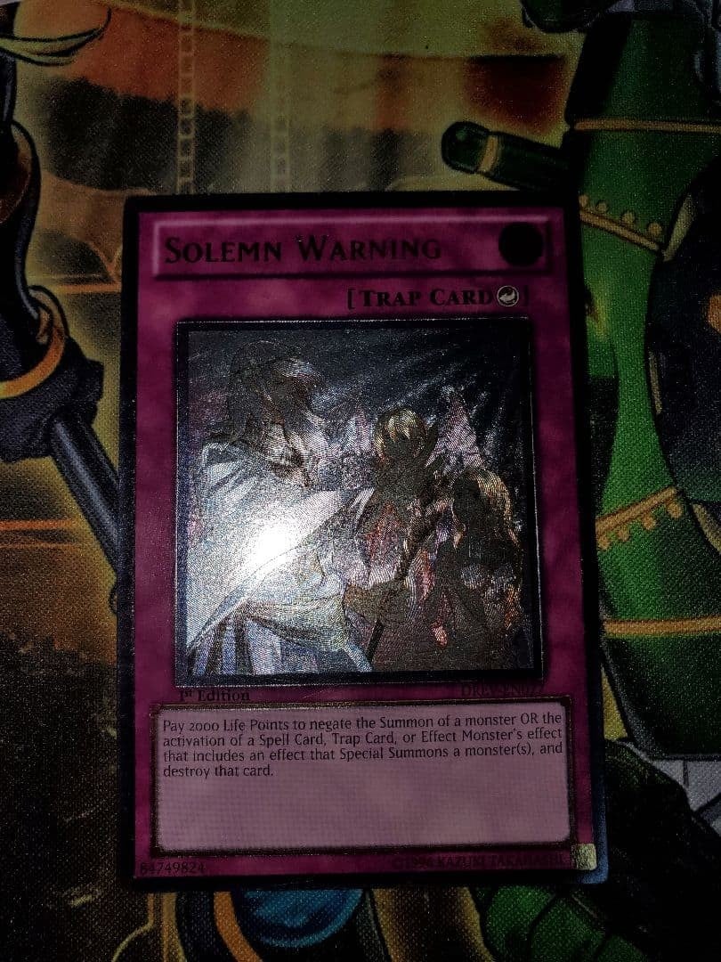 Yu-Gi-Oh Divine Wrath Holographic DREV-EN077 English 1st Edition