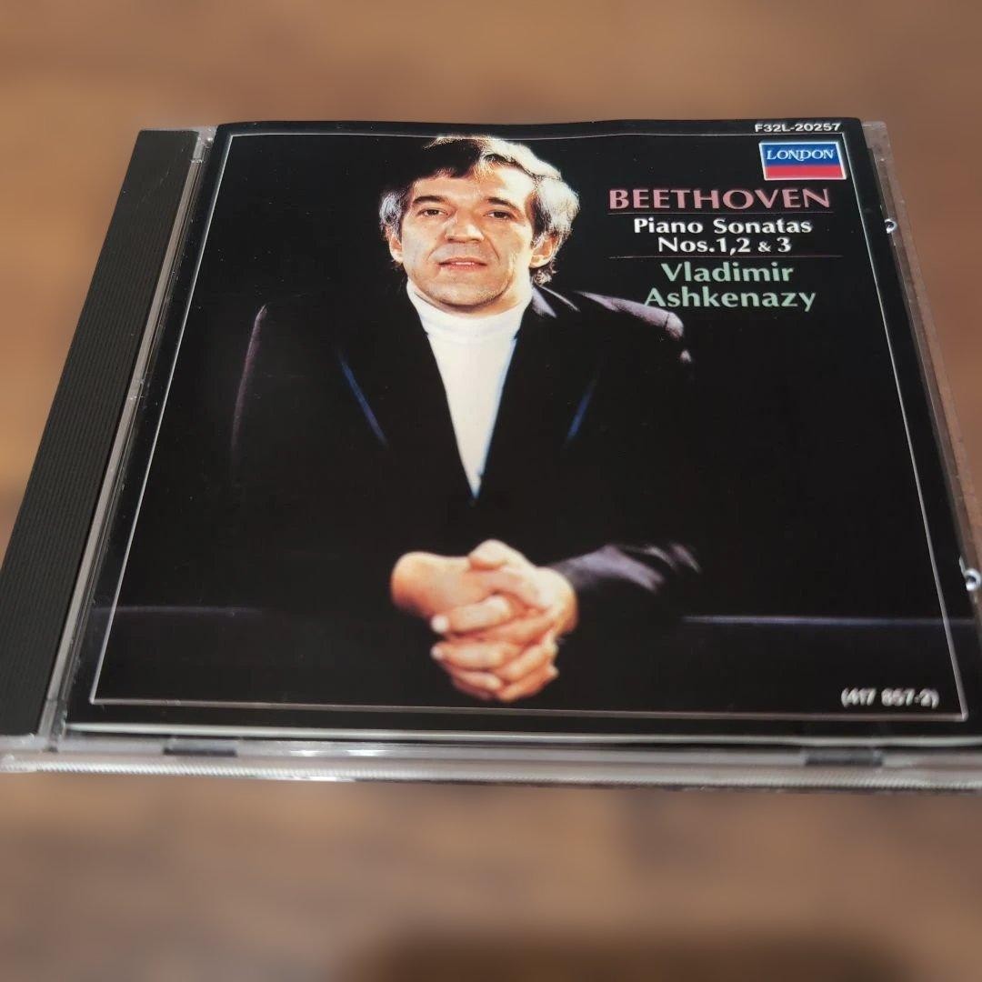 Cd Beethoven Vladimir Ashkenazy Piano Sonata No. 123 Album Used Condition X