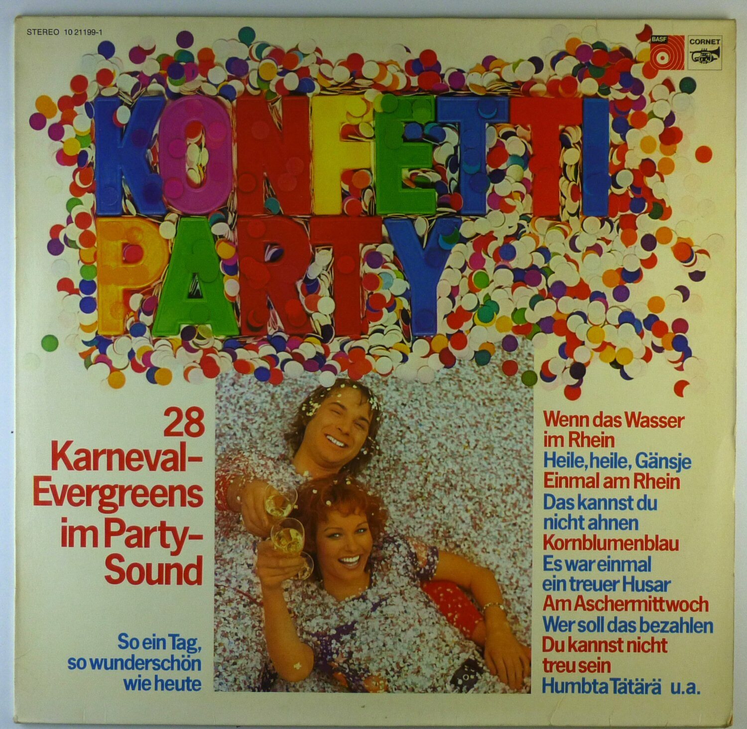12 " LP - Orchestra Gerd Wellnitz - 28 Karnevals-Evergreens Im Partysound -