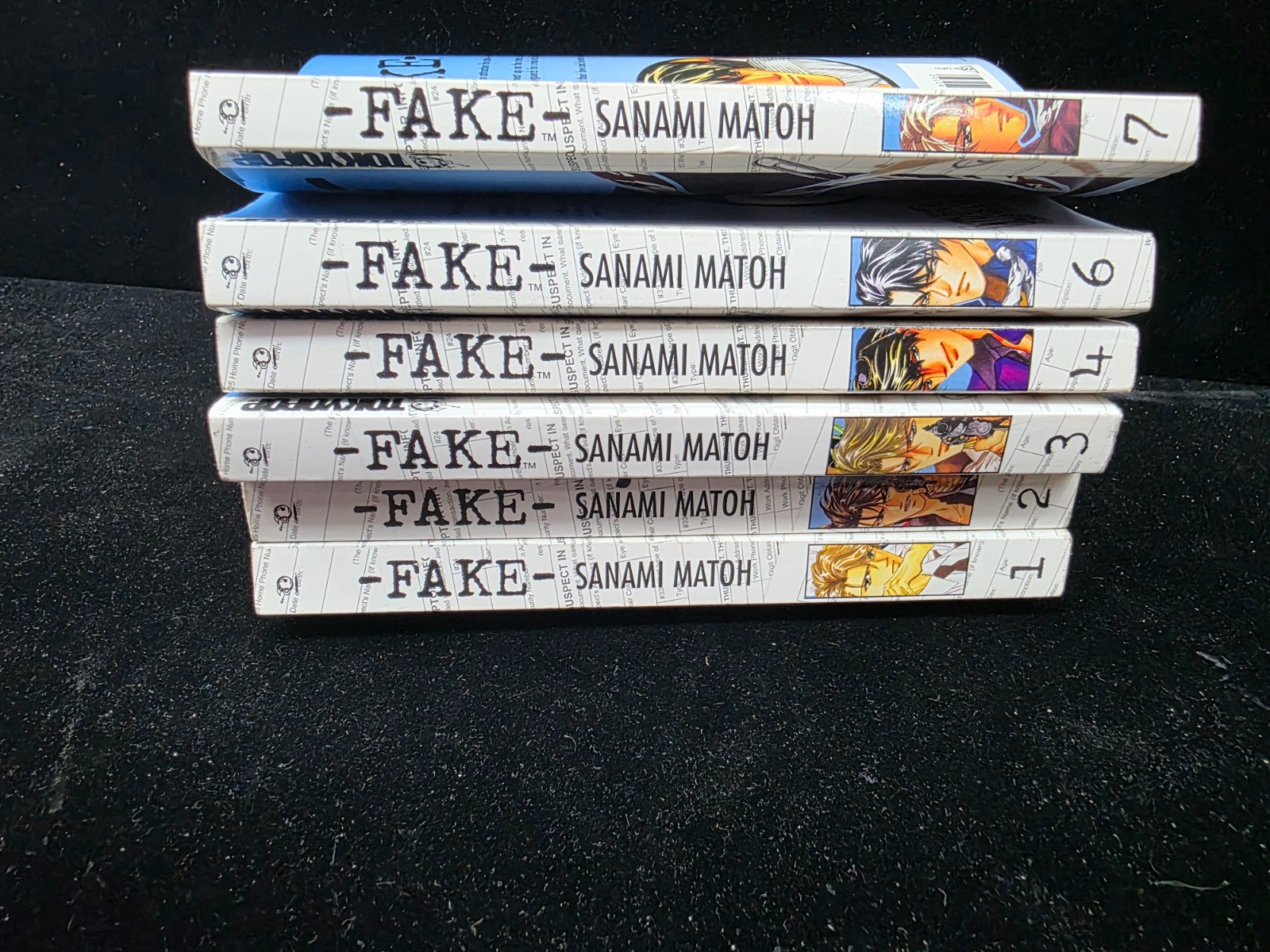 FAKE di Sanami Matoh - Tokyopop Manga Books - Vols. 1, 2, 3, 4, 6 e 7