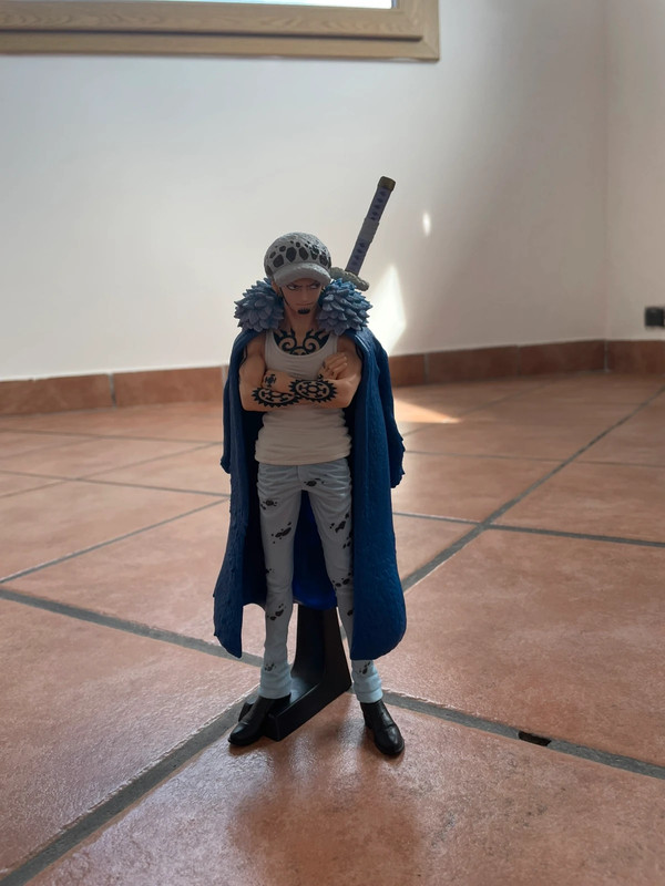 action figure: Trafalgar D. Water Law.