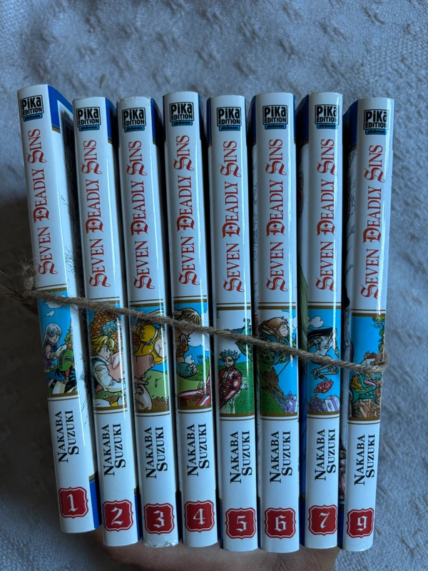 8 Seven deadly sins manga