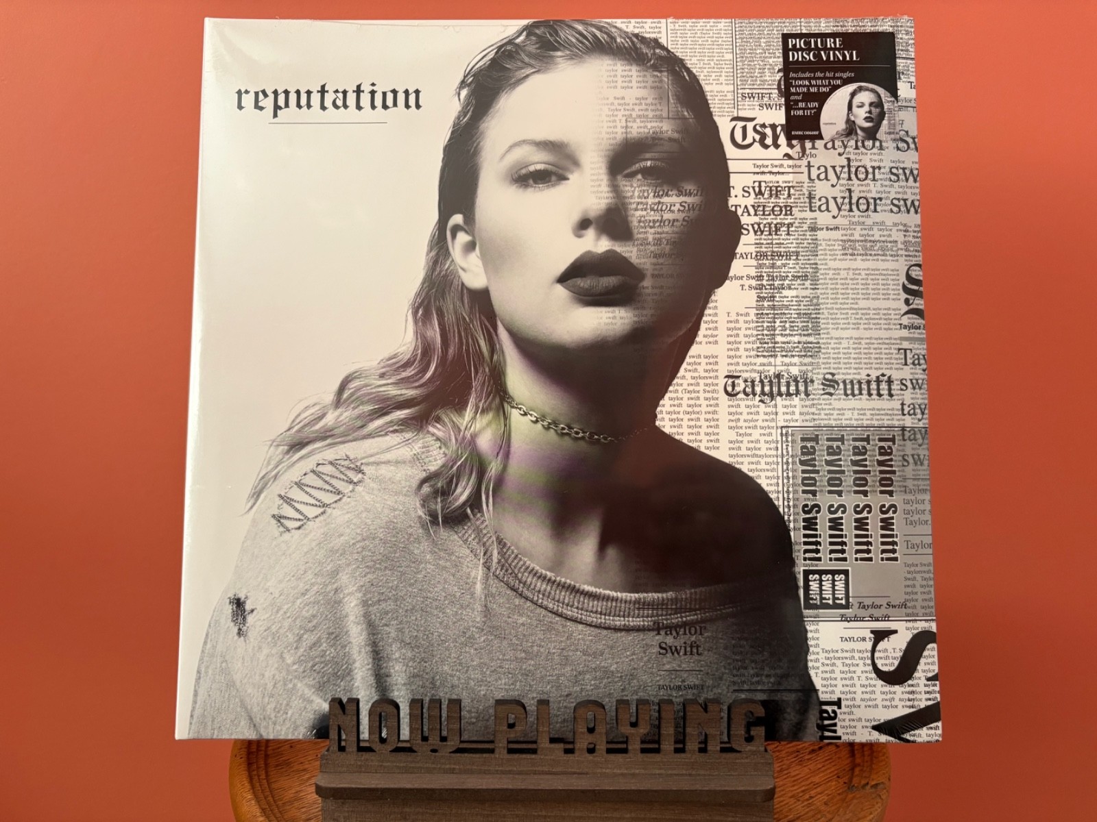 Taylor Swift Reputation Picture Disc Vinyl Record - 2LP, 2017, SEALED, Rare!