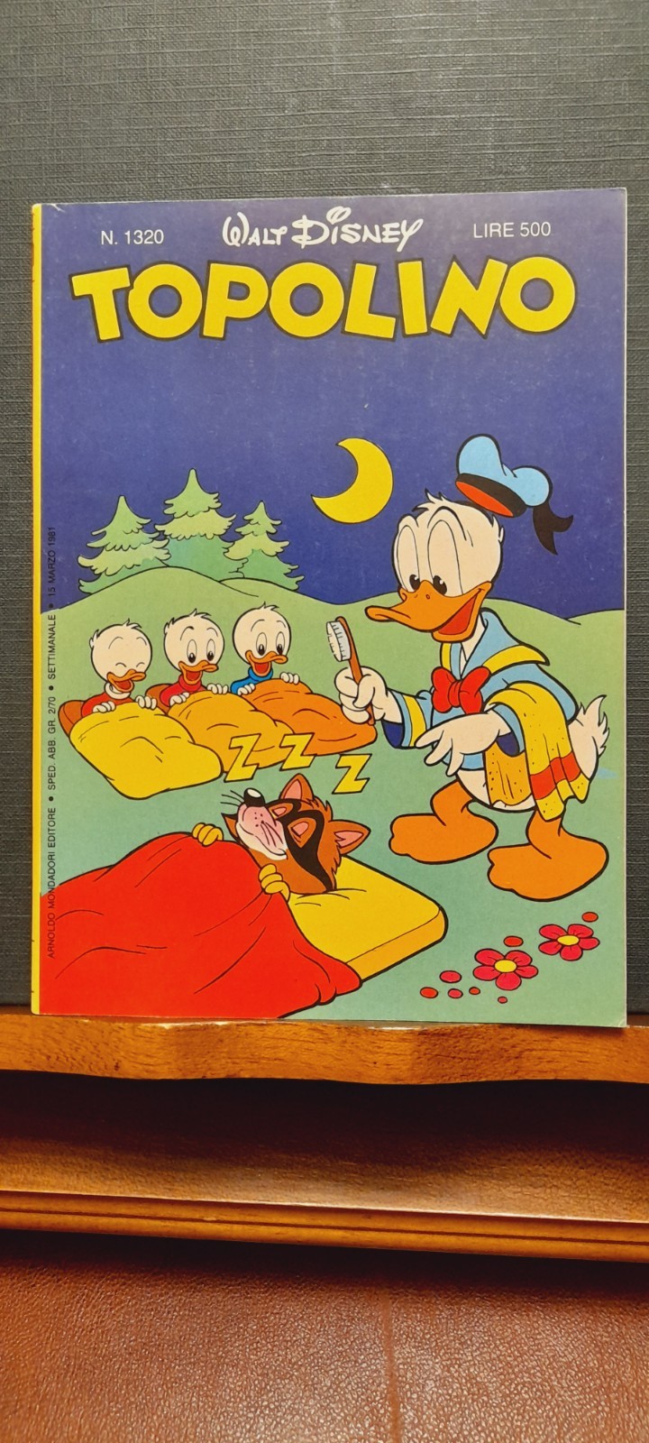 TOPOLINO LIBRETTO 1320 del 15-3-1981 - EDICOLA