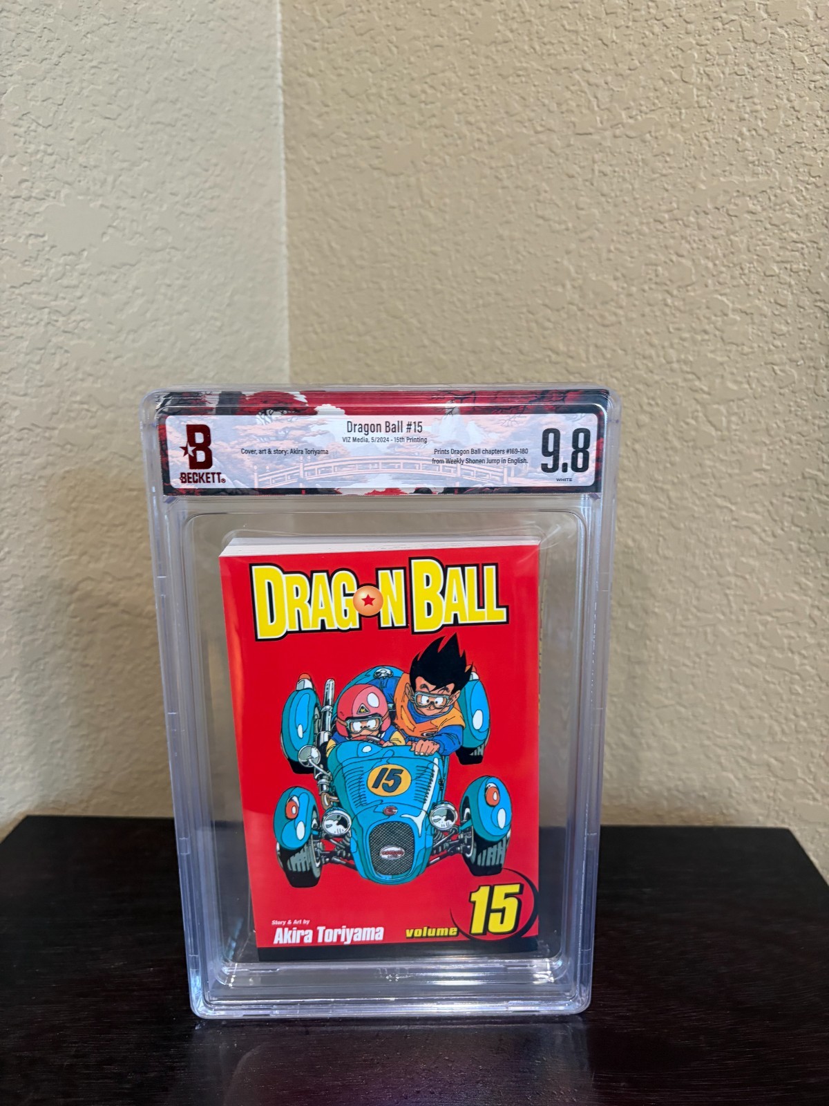 Dragon Ball (Manga) Volume #15 di VIZ MEDIA Shonen Jump - Beckett BGS Manga 9.8