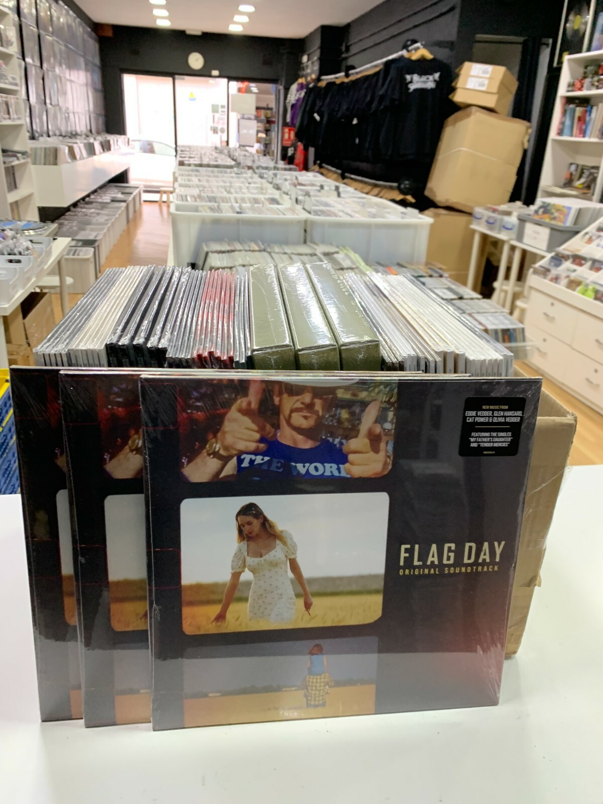 Eddie Vedder Glen Hansard Cat Power & Oliva LP Flag Day Origin Soundtrack,