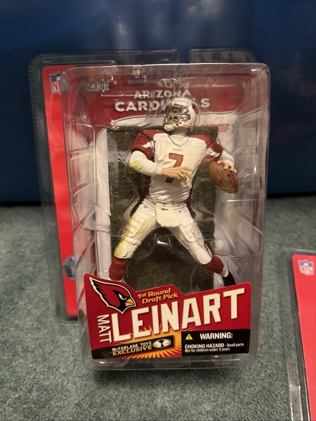 McFarlane Sports Picks NFL Matt Leinart online esclusivo Arizona Cardinals nuovo con scatola 