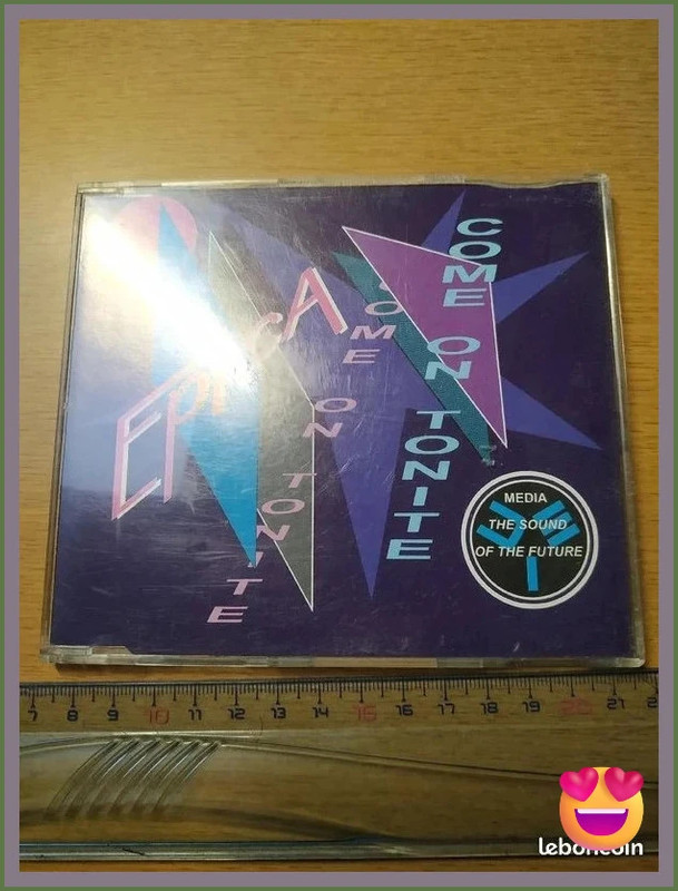 Cd de musique Epica come on tonite - Ambient cut - radio édit - Techno mix