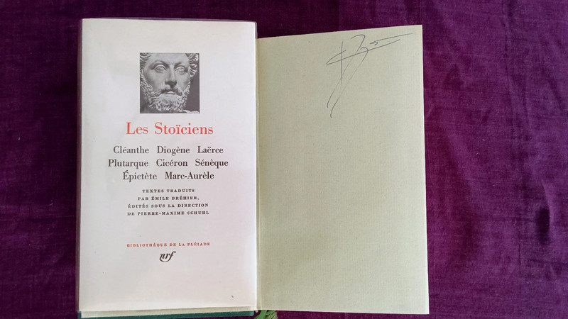 Les Stoïciens. Volume 156 de La Pléiade