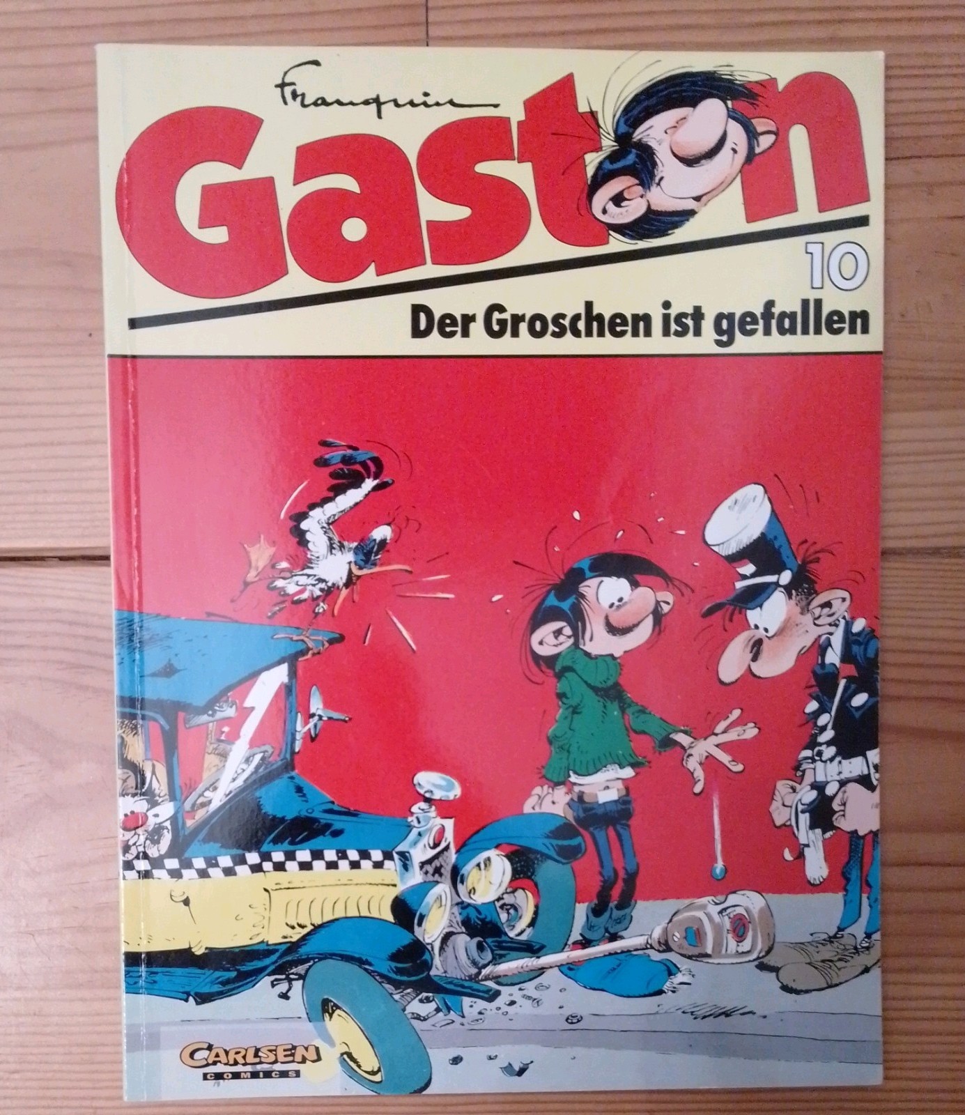 GASTON volume 10 * Il soldo è caduto * 3° Serie * 5. Edizione 1992 * Z 2+