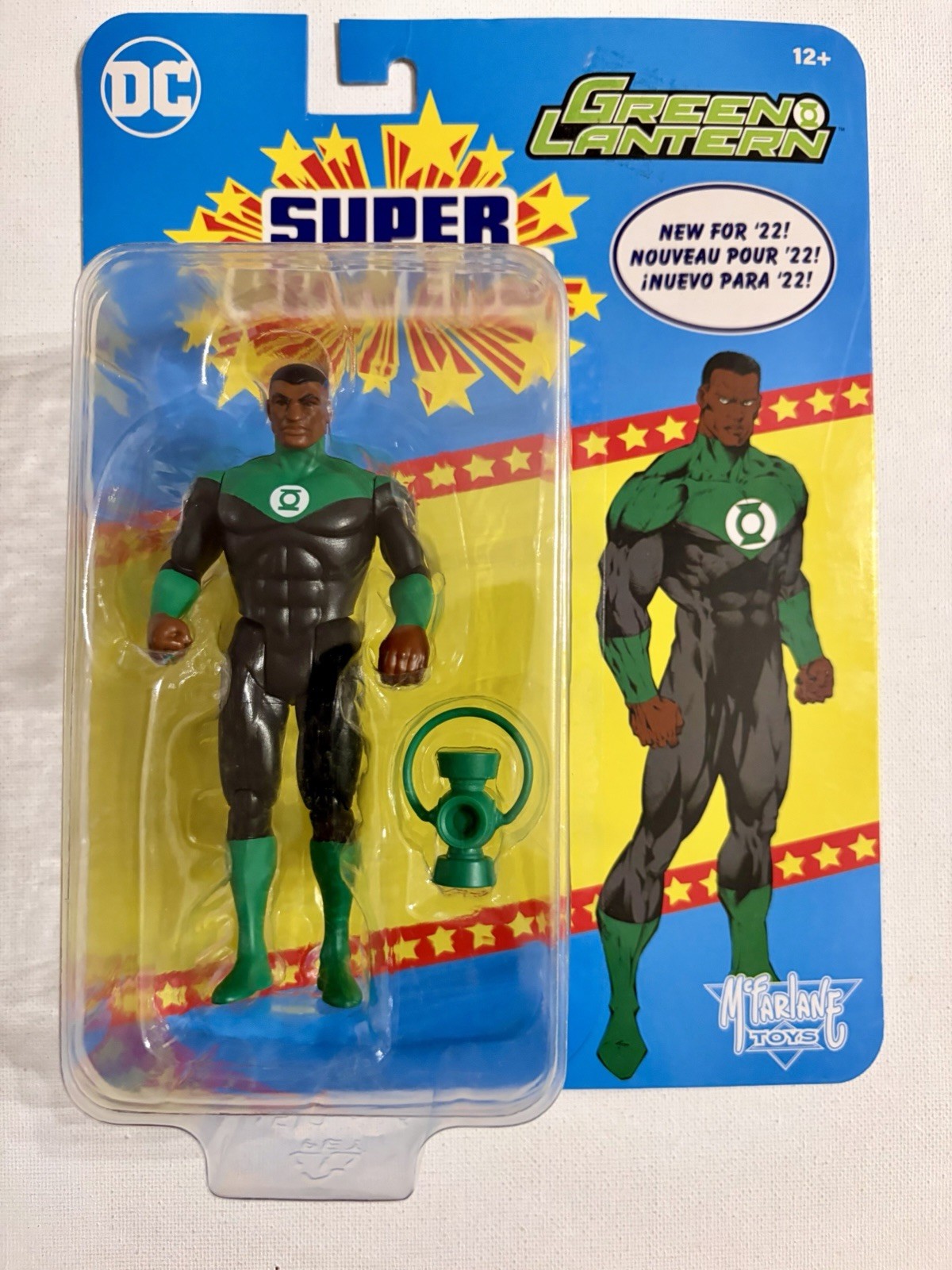 DC Super Powers Modellino Lanterna Verde John Stewart, Giocattoli McFarlane. 2022