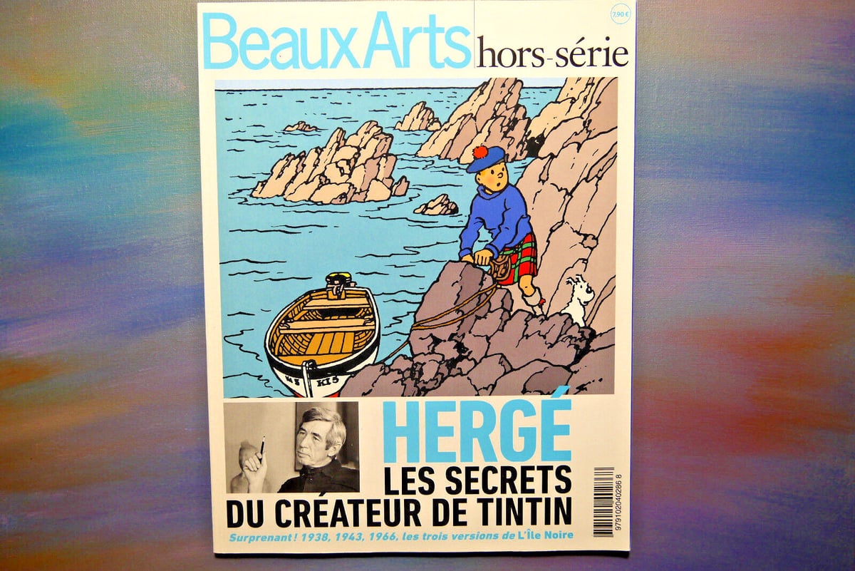 Revue Hors série BEAUX ARTS spécial Tintin Hergé 2016