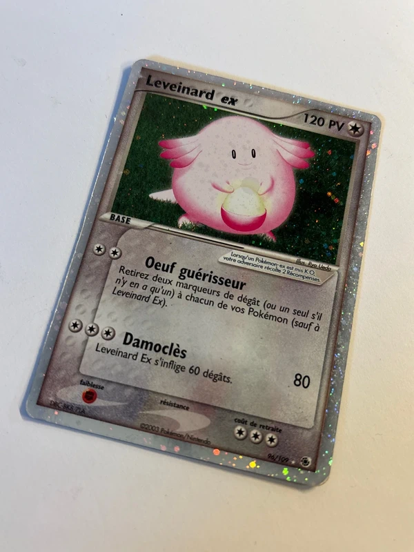 Carte Pokémon Leveinard holo Ex 96/109