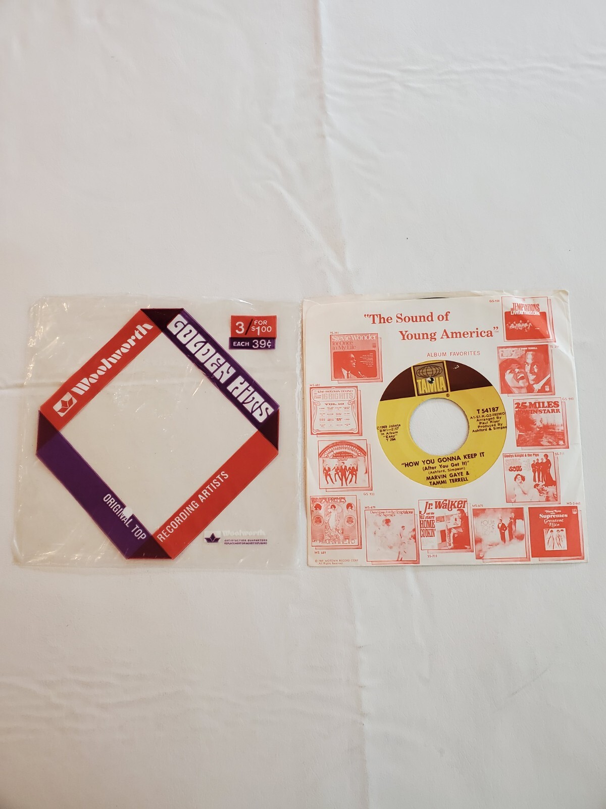Marvin Gaye & Tammi Terrell: What You Gave Me 45rpm NM Tested