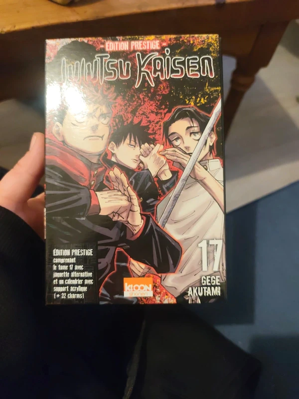 Édition prestige du tome 17 jujutsu kaisen