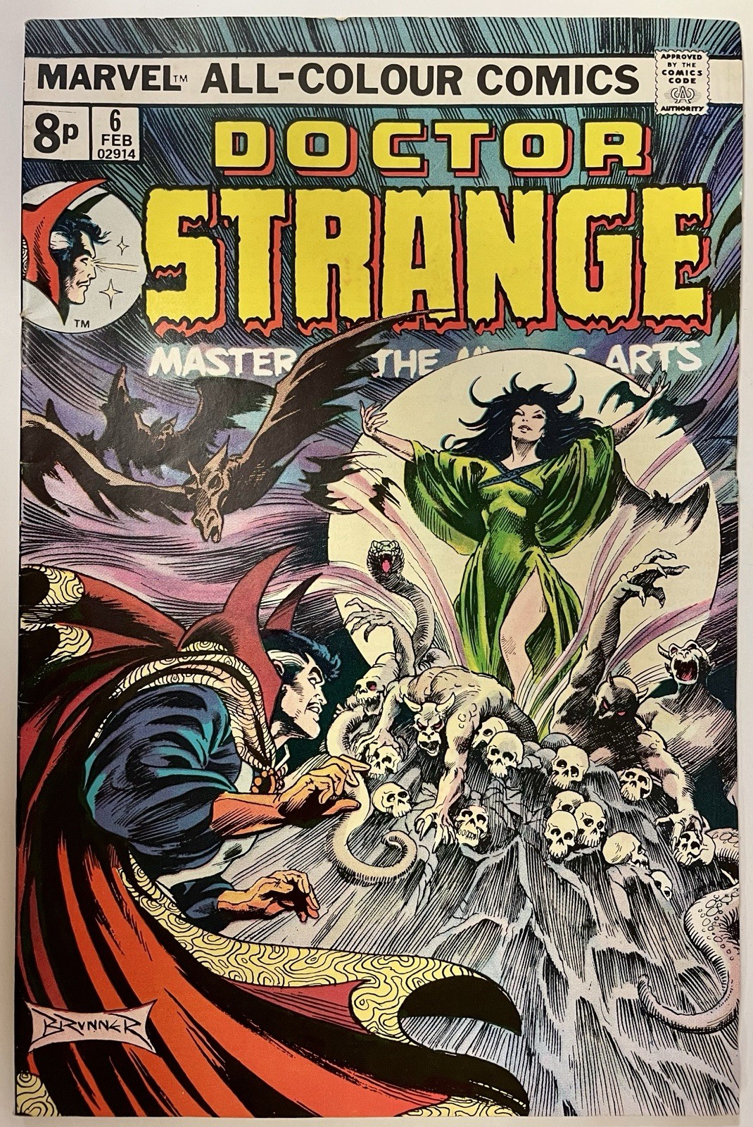 Doctor Strange #6 (1974) 1st Appearance Gaea