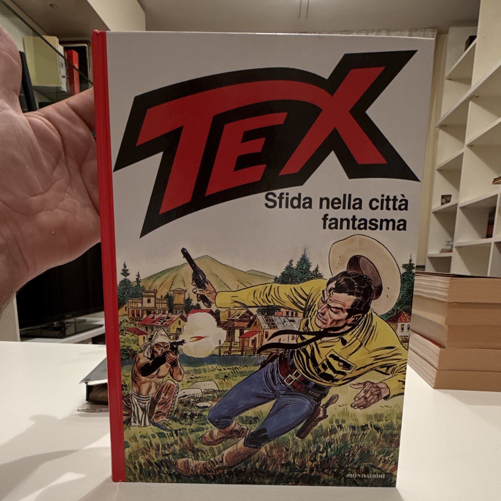 Mondadori Tex Sfida nella città fantasma copertina rigida -prima edizione 2009