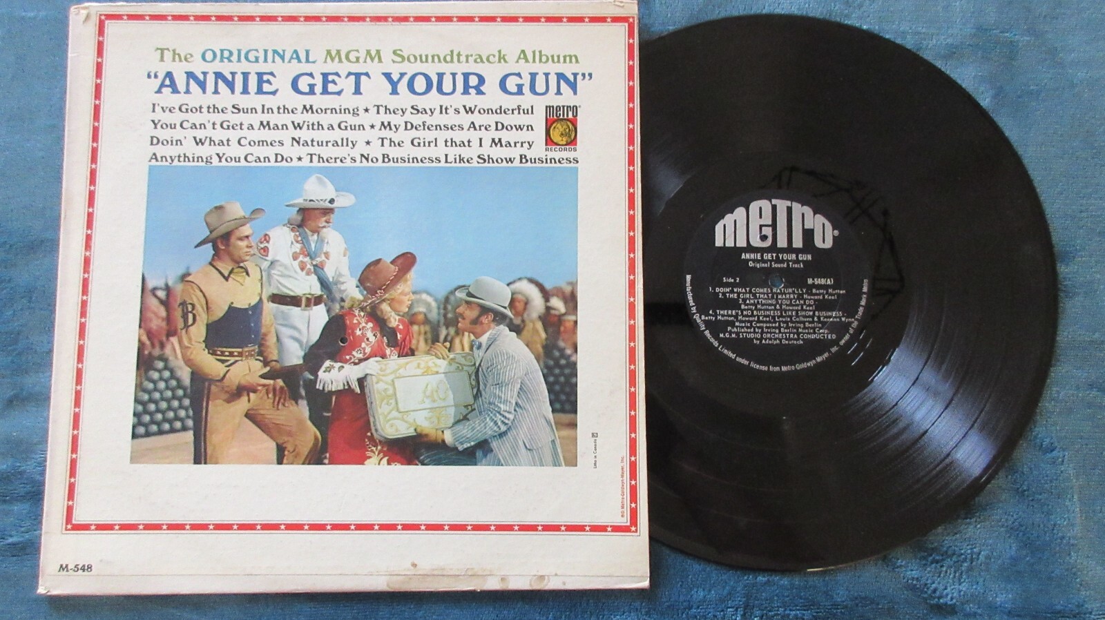 Annie Get Your Gun OST LP 1965 **VG/VG**