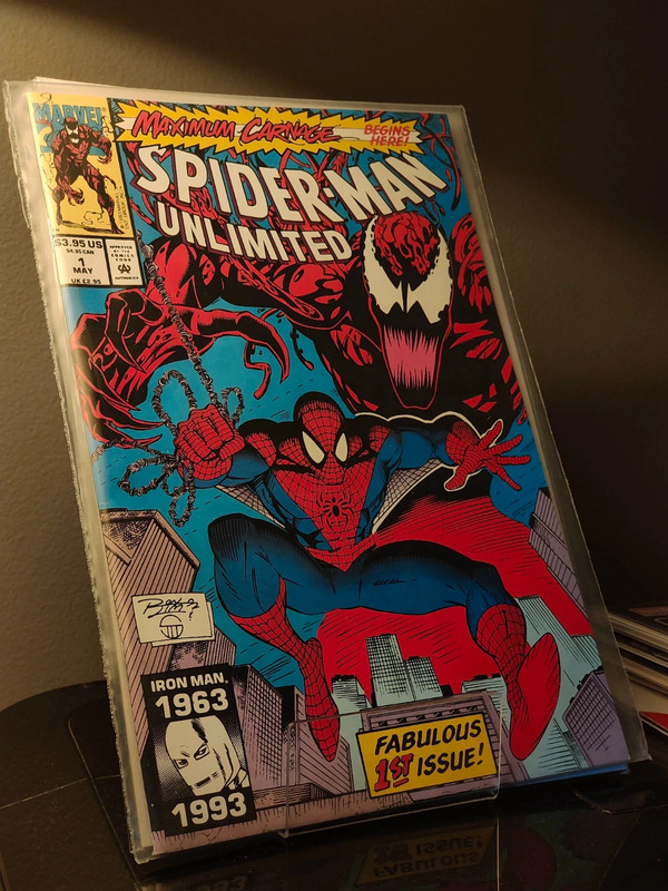 🔑 Spider-Man Unlimited #1 - 1st Appearance of Shriek & Maximum Carnage Part 1 - High Grade