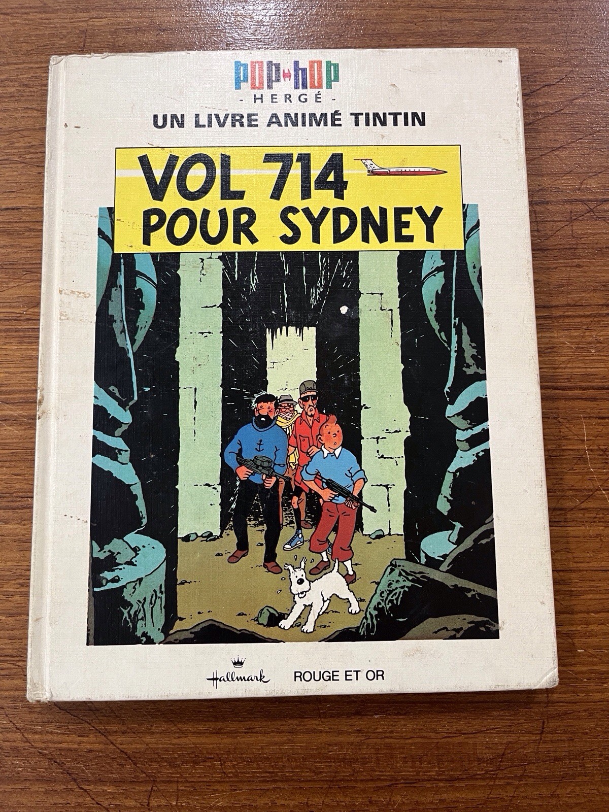 Vol 714 Pour Sidney Tintin Pop Hop 1970