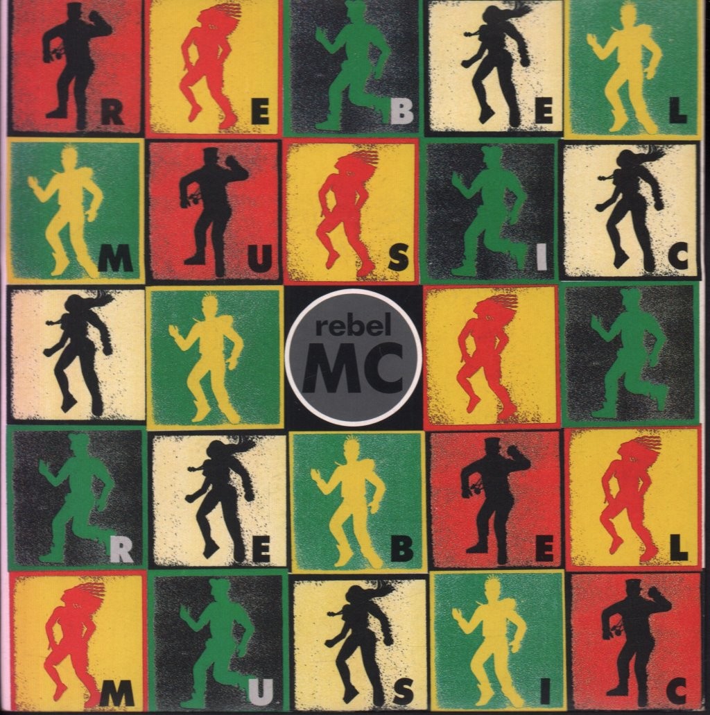 Rebel Mc Rebel Music Vinile 7" UK Desire 1990 Design Etichetta 45 RPM