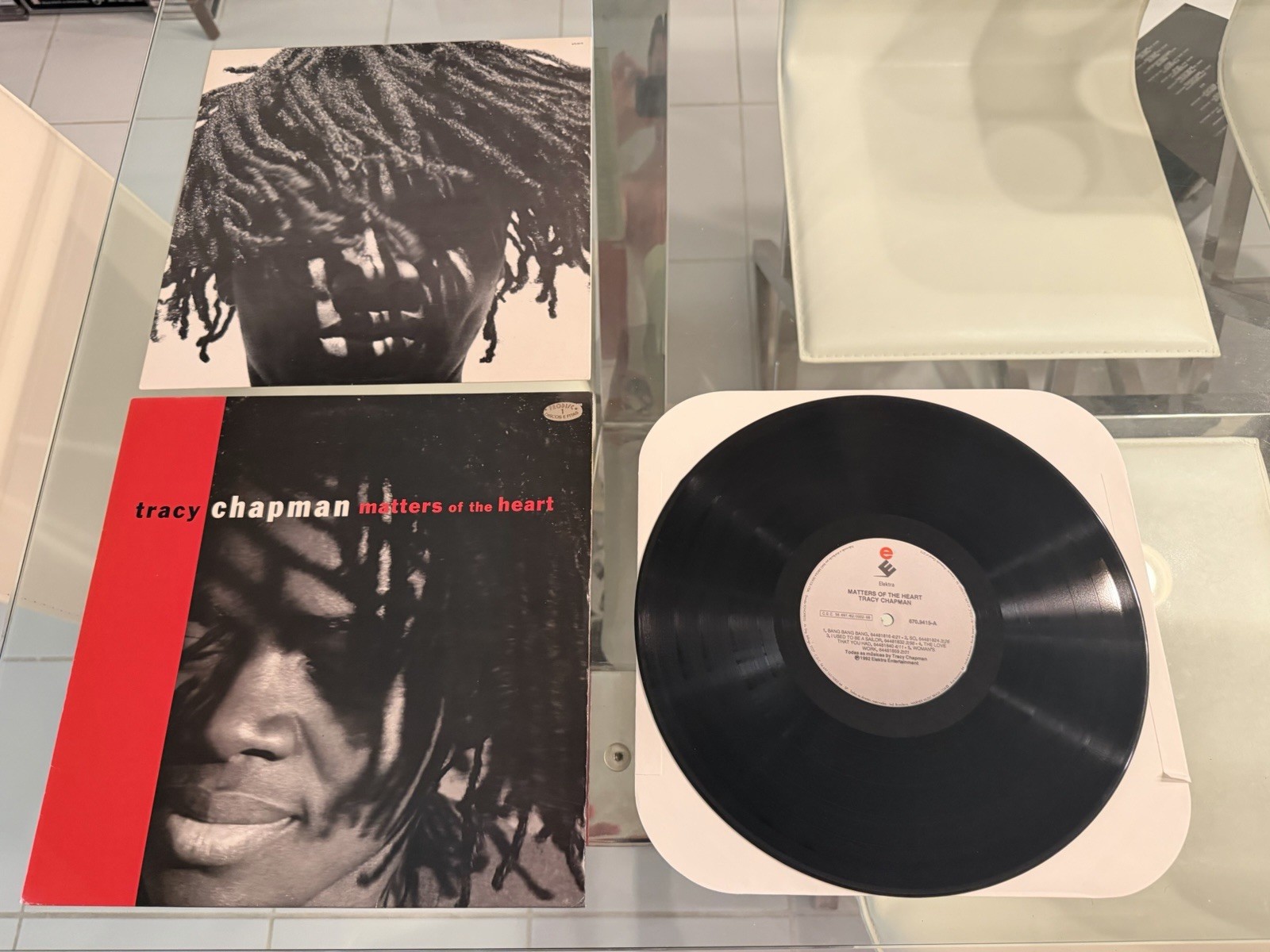 1st Pressing 1992 Tracy Chapman Matters Of The Heart LP Vinyl EX