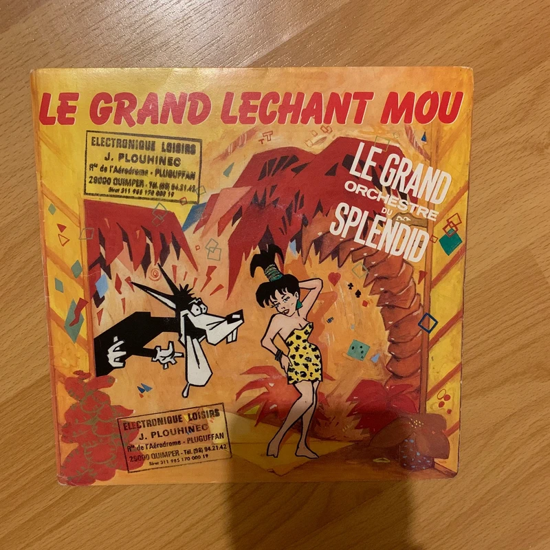 Vinyle 45 Tours - Le Grand Orchestre du Splendid - Le Grand Léchant Mou (1984)
