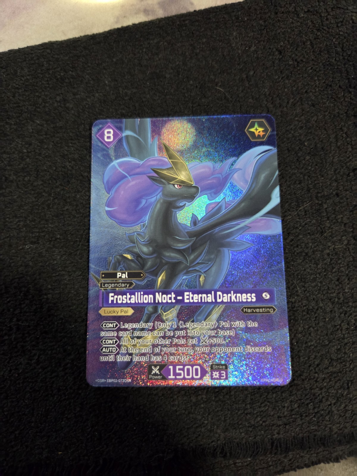 Frostallion Noct - Eternal Darkness - EBP02-073OSR - Foil Legends Awaken