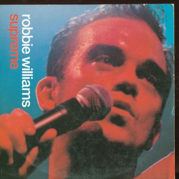 Robbie Williams - Supreme 3 Tracks Cardsleeve Cd Eccellente Ex