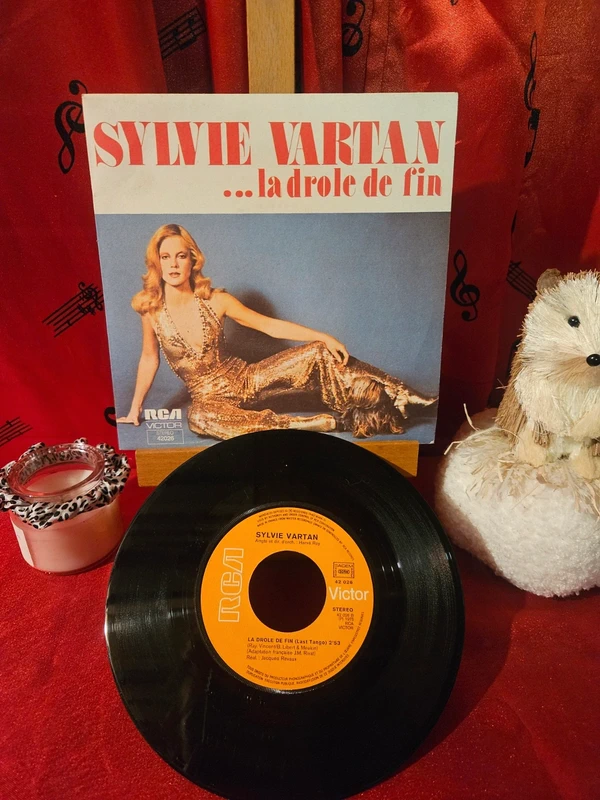 Sylvie Vartan La Drôle De Fin Vynil 45T Single