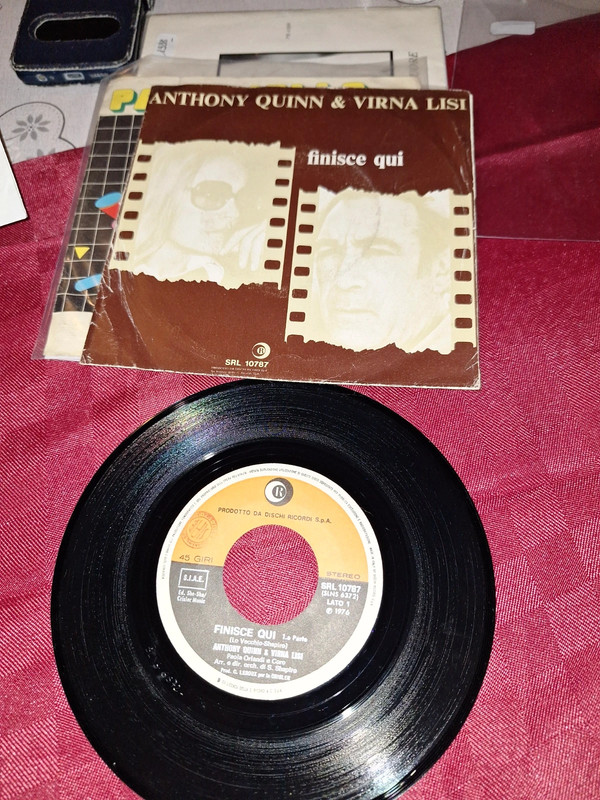 Antony Quinn & Virna Lisi 45 giri