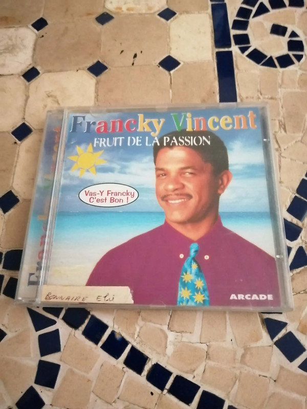 Cd "Francky Vincent" Album "Fruit de la passion"