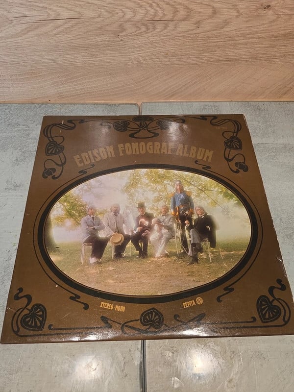 Edison fonograf Album Schallplatte vinyl Sammlung
