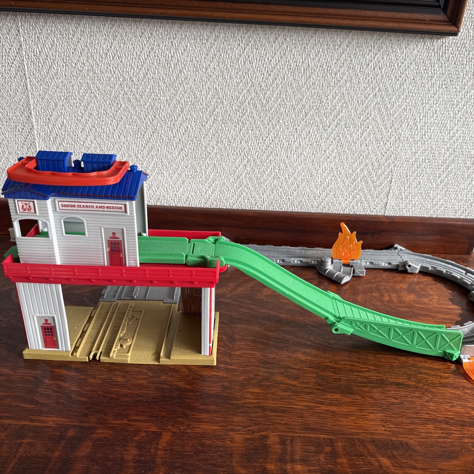 Thomas Friends Sodor Search Rescue Take N Play Track & Flynn Fisherprice 2011