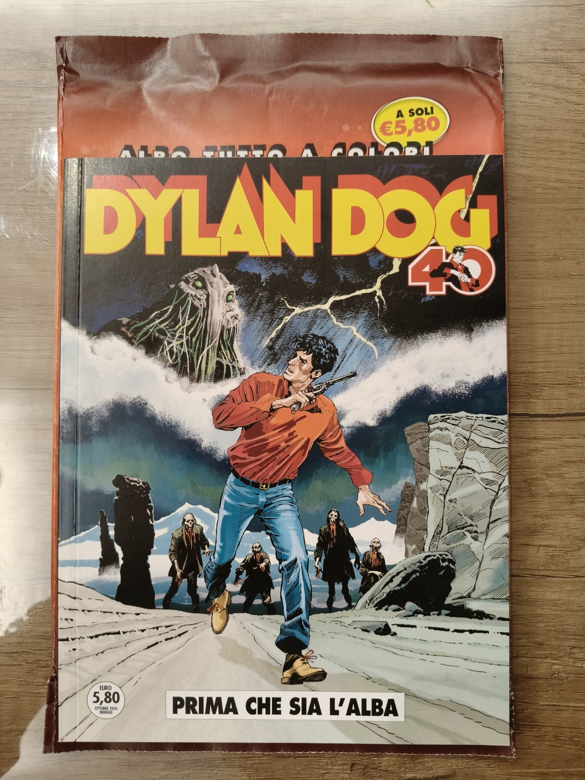 Dylan Dog N.481 "Prima che sia l'alba" Variant Claudio Villa