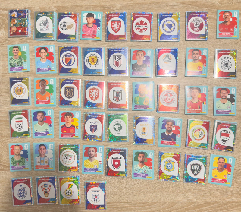 doublons stickers panini coupe du monde 2026