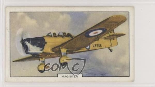 1939 Gallaher Aeroplanes Tobacco Magister #8 1i3