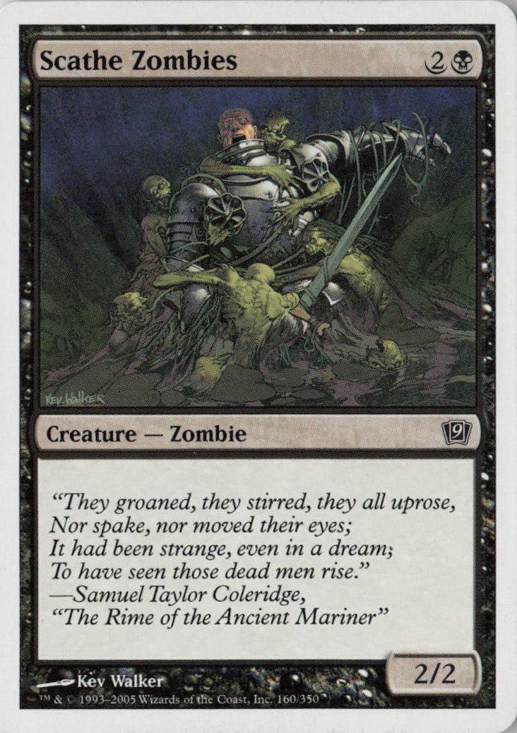 Scathe Zombies [9ED - 160]