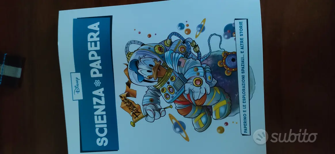 Fumetto Scienza papera