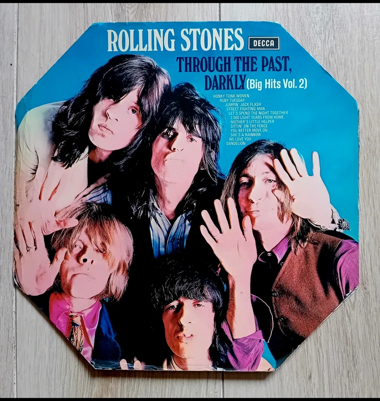 Rolling Stones - Through the past, darkly Best of lp vinyl pop rock Jagger Richards