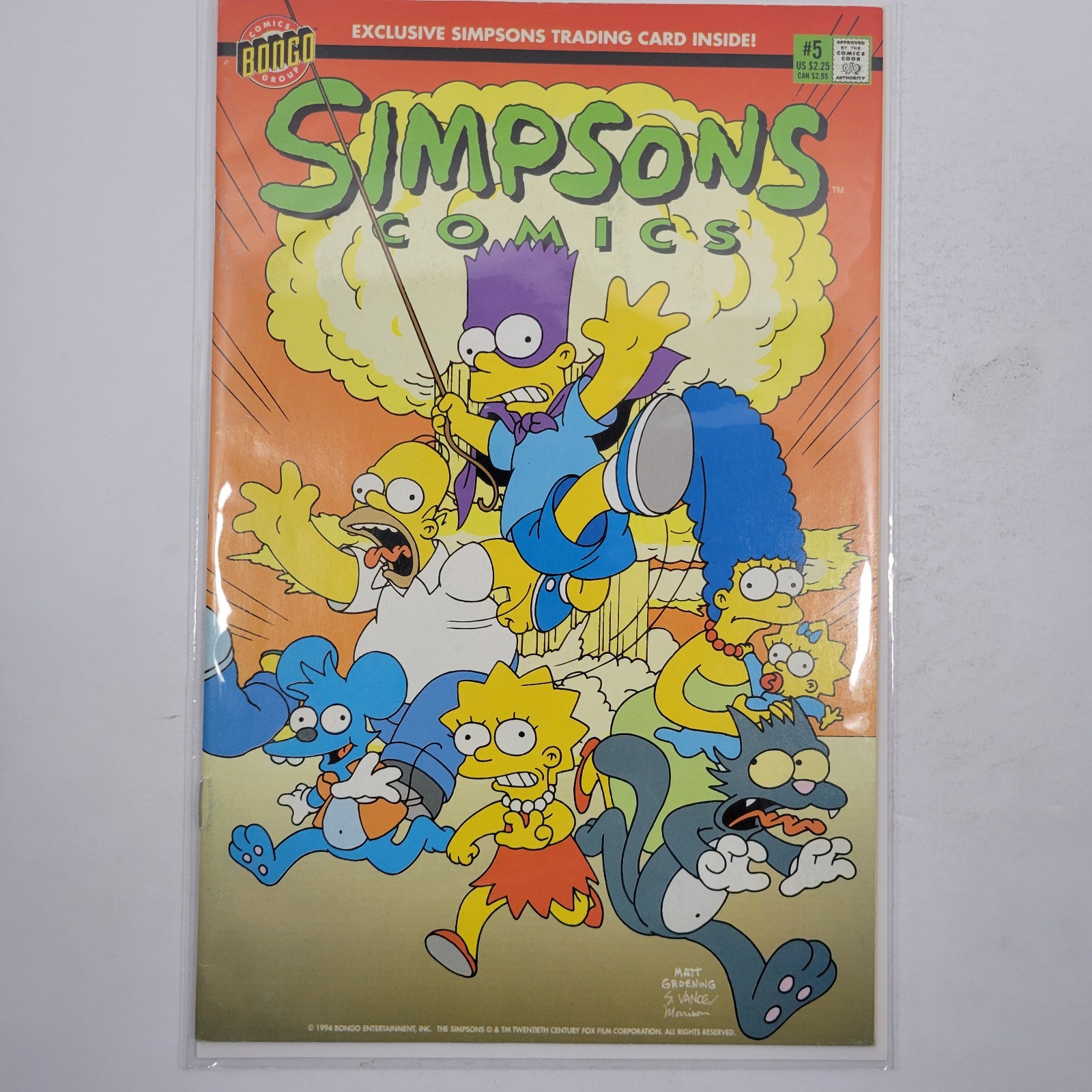Gruppo Bongo 1994 Simpsons numero fumetti #5