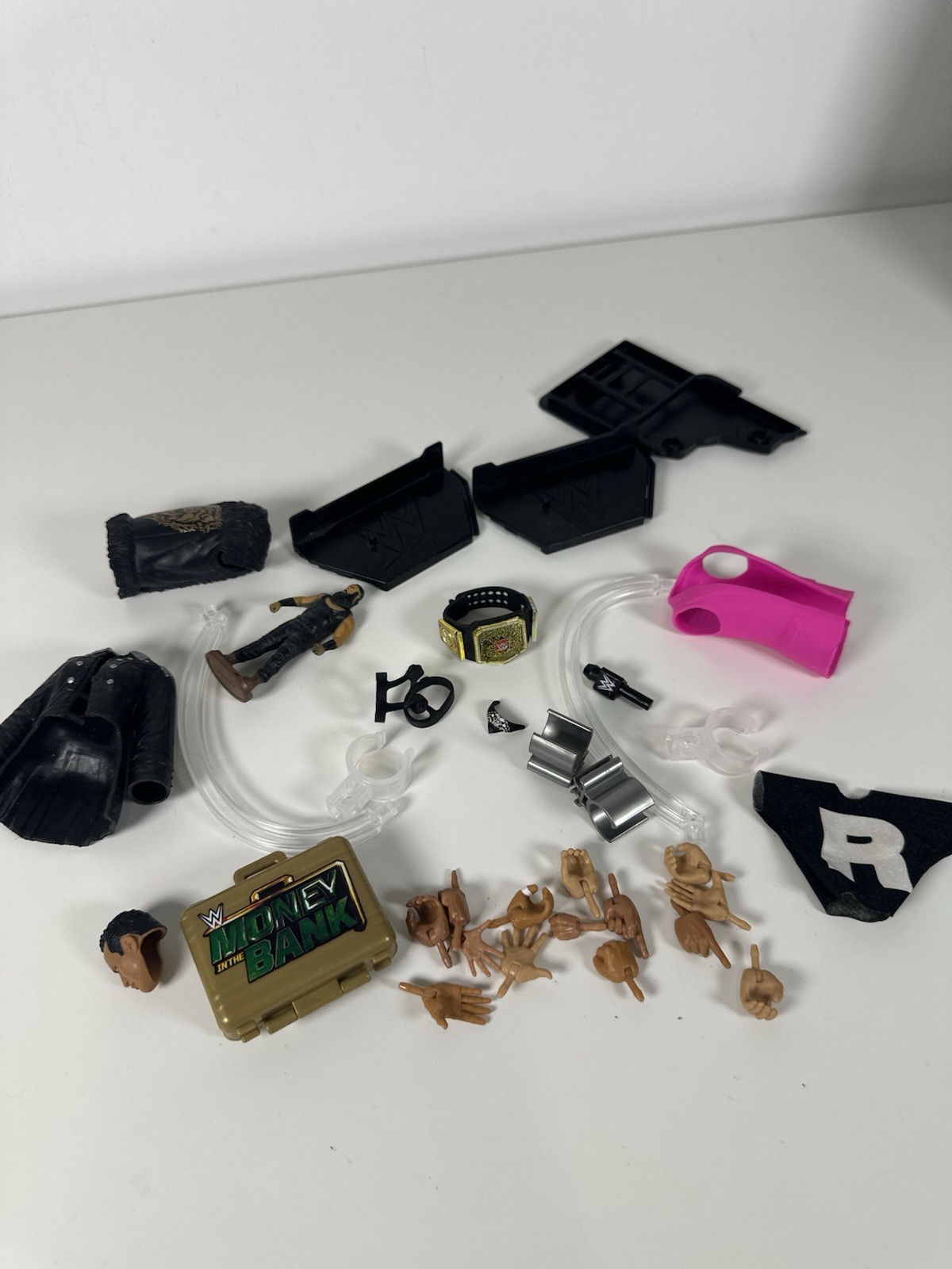 WWE Wrestling Accessori E Ricambi Figure Bundle XNM