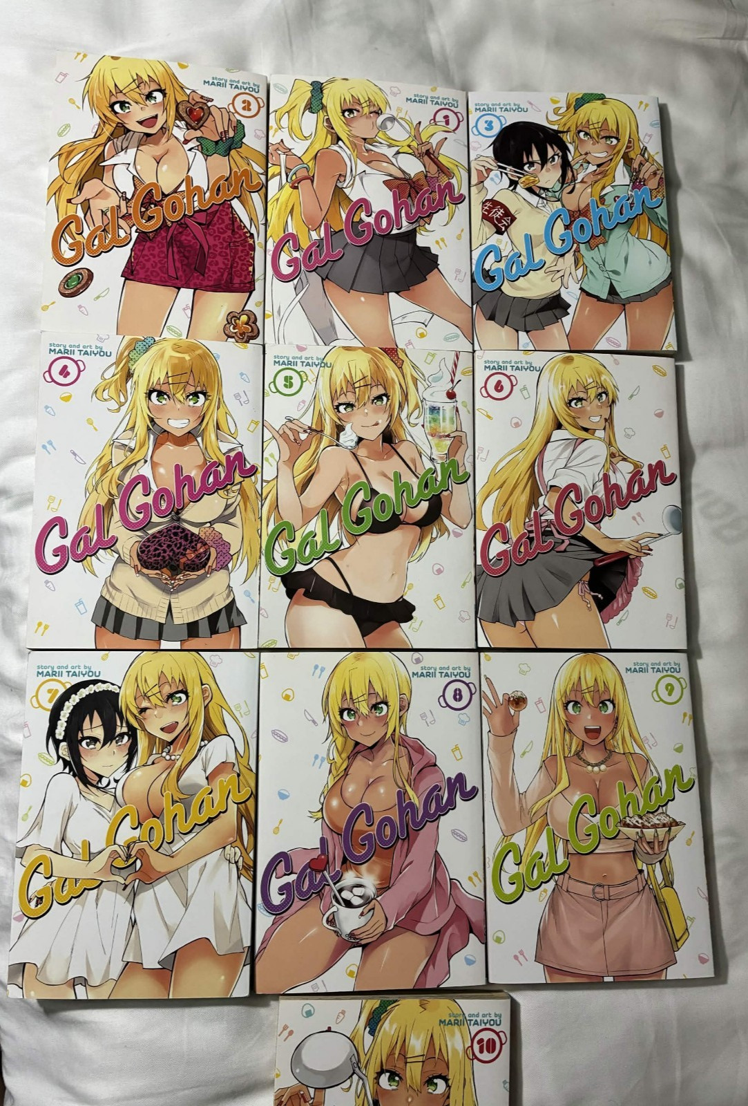 Gal Gohan (volumi da 1 a 10) di Marii Taiyou - inglese - set completo