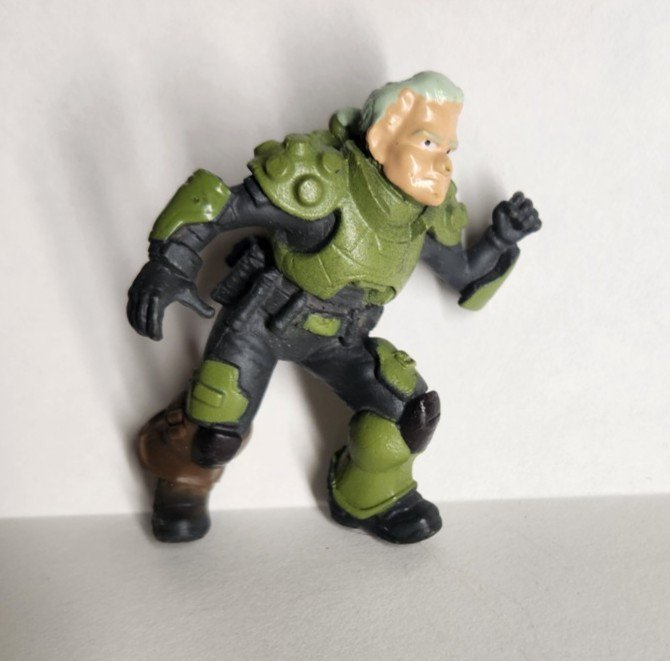 Disney Pixar Lightyear Movie Mini Figurine Darby Steel Figure