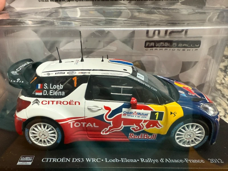 1/24. Citroën DS3 WRC Loeb-Elena 2012