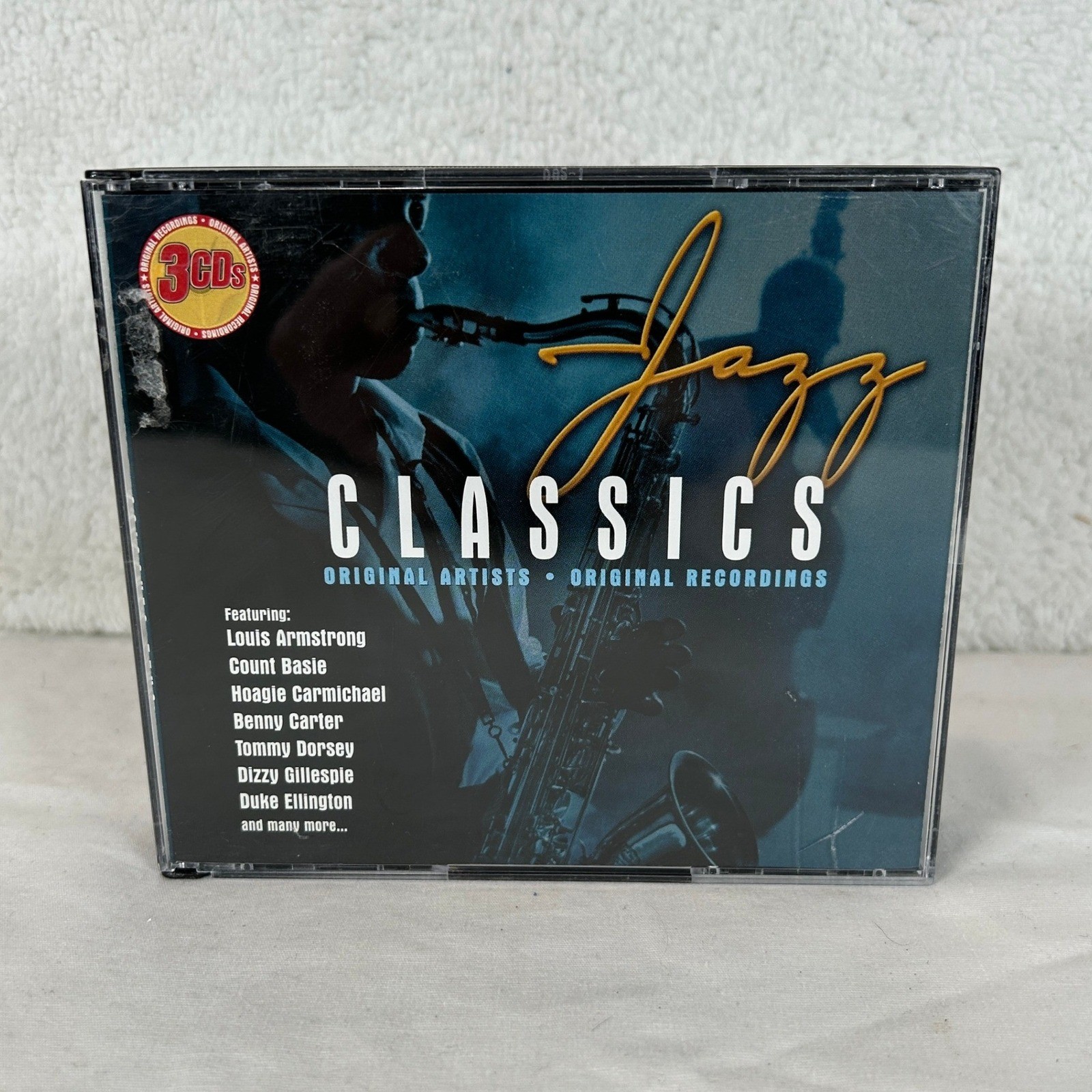 Jazz Classics Original Artists Original Recordings 3 CD Set BMG 2001