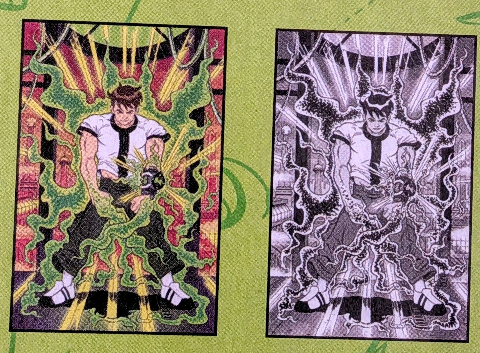 BEN 10 #1 Absolute Batman Homage colore, & B&W MATTHEW JENKINS SDCC 2026...