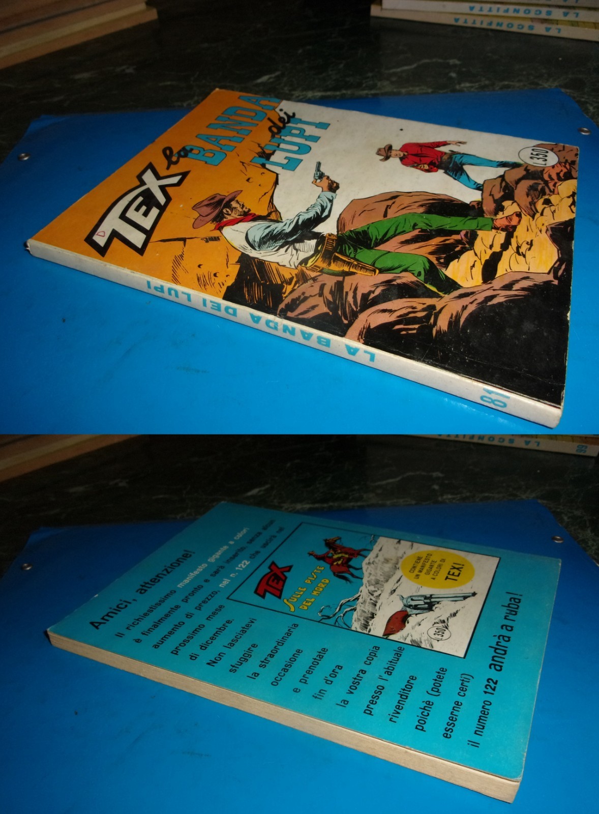 TEX n. 81 ristampa da LIRE 350 Leggi specifiche all'interno
