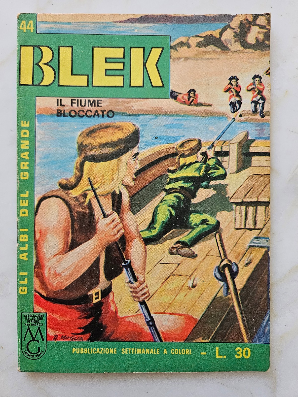 71) ALBI DEL GRANDE BLEK  n.   44   -  ed. Dardo 1964 -   ottimo/edicola